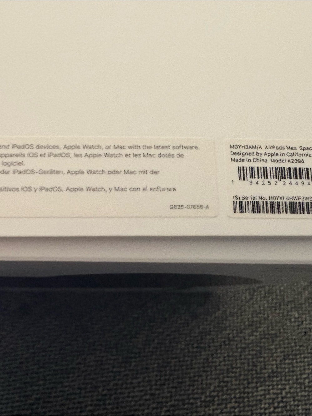 Apple AirPods Max - Space Gray 1st Generation - Picture 6 of 7